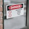 Signmission Generator Room Diesel Fuel, 10 in W x Rectangle, Vinyl Decal OS-2PACK-DS-D-710-L-2207 - alternate 5